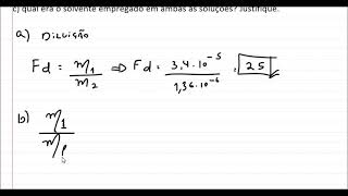 FATOR DE DILUIÇÃO DAS SOLUÇÕES [upl. by Irdua650]