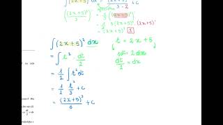 INTEGRAALREKENING substitutie les 1 [upl. by Hercule]