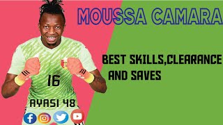 MOUSSA CAMARA 🇬🇳 BEST SKILLS CLEARANCE AND SAVES GOALKEEPER  HOROYA FC  2024 [upl. by Eziechiele703]