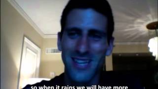 No 14 LIVE video reply by Novak Djokovic NoleForYou [upl. by Harrie]