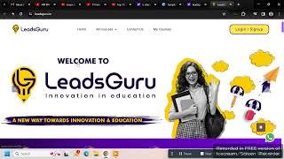 Leadsguru Affiliate Marketing  How to Became Top Earner Of Leadsguru in 2024 😊😊 [upl. by Ramak]