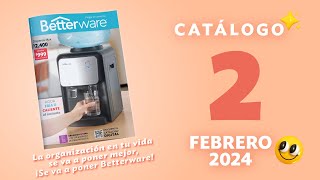 Catálogo Betterware Febrero 2024 [upl. by Barrus505]