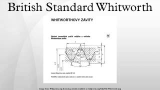 British Standard Whitworth [upl. by Sheley]