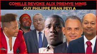 Garry Conille revokeGuy Phiilippe pran peyi a ak viv ansanmbwa mare [upl. by Earas]