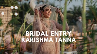 KINNA SONA  BRIDAL ENTRY SONG  KARISHMA TANNA BRIDAL ENTRY  EPIC STORIES [upl. by Lawton]