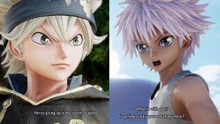 Jump Force  Asta All Unique Special Quotes  Easter Eggs Interactions HD [upl. by Zennie]