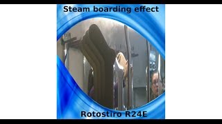 Rotostiro R24E  Steam boarding effect  Stiro effetto vapore [upl. by Flossy]