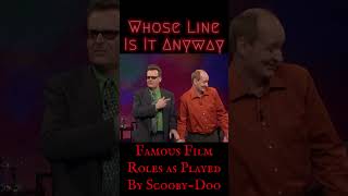 Famous Film Roles as Played by ScoobyDoo  Whose Line Scenes from a Hat [upl. by Anelehs821]