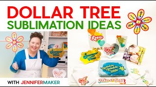 Dollar Tree Sublimation Ideas  10 Blanks Youve Got to Try [upl. by Ativ]