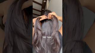 Hair hack Never goes wrong hairtutorial hair hairstyling hairhack [upl. by Akerdnahs709]