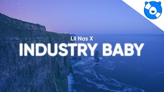 Lil Nas X  INDUSTRY BABY Clean  Lyrics feat Jack Harlow [upl. by Inaliel]