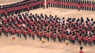 4 Trooping the Colour  Escort to the Colour [upl. by Binni]