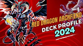 TIER 0 RED DRAGON ARCHFIEND DECK PROFILE POST PHNI 2024 [upl. by Yelra]