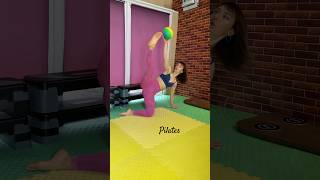 Secrets Pilates with a Small Ball Ease Effectiveness fitnessdrivewithalla sports motivation [upl. by Notlrak]