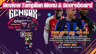 Review tampilan Menu amp Scoreboard GEMBOX PATCH WINTER 2024 [upl. by Llertnauq108]