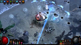 Cospris CoC Inquisitor  T14 Volcano amp T15 The Beachhead  Path of Exile Gameplay 30 [upl. by Baxter]