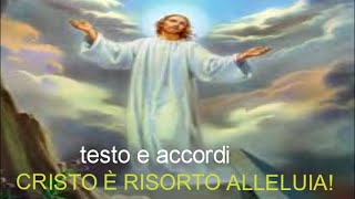 CRISTO È RISORTO ALLELUIA  G F Haendel testo e accordi [upl. by Jacobba996]