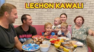 MY FAMILY IS CRAZY ABOUT FILIPINO LECHON Lechon kawali with Mang Tomas Sauce [upl. by Pippa]