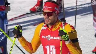 Biathlon World Cup 202021 Hochfilzen  Mass Start  Arnd Peiffers last victory [upl. by Annoda139]