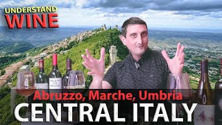 Hidden Italian Wine Wonders  Central Italys Reds from Abruzzo Marche amp Umbria [upl. by Notserc]