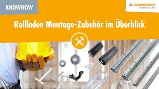 Rollladenmotor MontageZubehör im Überblick 3TMOTORS [upl. by Enellij156]