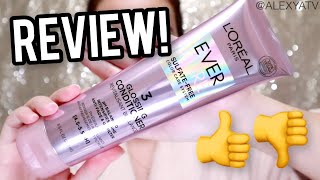 LOreal Everpure Glossing Conditioner Review  Loreal Drugstore Haircare Reviews [upl. by Rochkind]