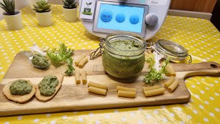 Pesto di scarola o indivia riccia per bimby TM6 TM5 TM31 TM21 [upl. by Adnauqahs]