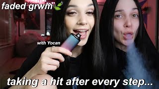 Faded GRWM🍃 taking a rip after every step feat Yocan  Ziva and Verve Batteries [upl. by Anisamoht806]