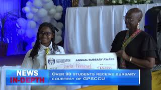 Over 90 students receive bursary courtesy of GPSCCU [upl. by Collie262]