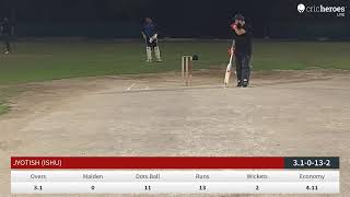 Live Cricket Match  FE XI vs SOUTH DELHI GLADIATORS  23Oct24 0830 PM 20 overs  NEWLANDS WEEKDA [upl. by Ayo]