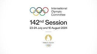 142nd IOC Session  Day 1 Part 1 [upl. by Enawtna501]