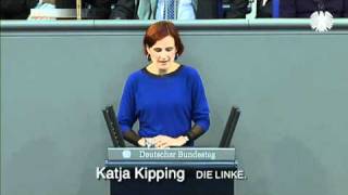 Katja Kipping DIE LINKE Willkür und Mafiamanier bei der Neubestimmung der ALG IIRegelsätze [upl. by Aizirk852]