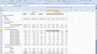 How to Build a Basic Financial Projection  Business Finance [upl. by Vieva]