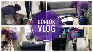 GUNLUK VLOG  DETAYLI SALON TEMIZLIGI ✅ [upl. by Eronel939]