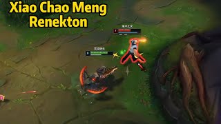 Xiao Chao Meng Renekton His Renekton is on the NEXT LEVEL [upl. by Nidorf668]