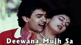 Deewana Mujh Sa Nahin  Aamir Madhuri Deewana Mujh Sa Nahin Song [upl. by Enirual425]