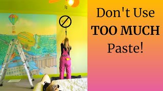 Paste the Wall Wallpaper Murals  How to Hang Wall Murals [upl. by Nitsugua]