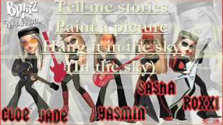 Bratz Rock Angelz  I Dont Care with Lyrics [upl. by Ahsitauq24]