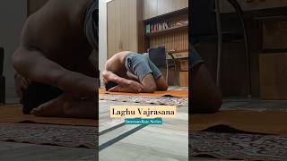 Laghu Vajrasana  Ashtanga Intermediate Series laghuvajrasana intermediateseries ashtangayoga [upl. by Cristobal]