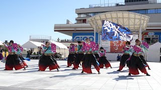 北里大学よさこいチーム 北里三陸湧昇龍『天宿ル』 📍にいがた総おどり 万代シテイ2F広場 20240916T1412 [upl. by Errol]