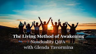 Contemplation QampA with Glenda Tavormina glendatavormina nonduality freddavis thelivingmethod [upl. by Prussian]