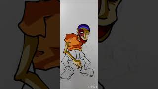 FNF SPEEDPAINT OLD Jeffy Aethos Phase 1 Speed Drawing fnf aethos fnflyrics speeddrawing [upl. by Ael250]