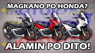 PRICE LIST Honda Motorcycles Philippines 2024  motorjak [upl. by Aneerbas]