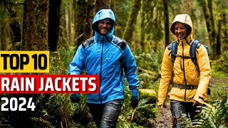 Top 10 Best Rain Jackets in 2024 ✅Waterproof Wonder✅ [upl. by Eahcim]