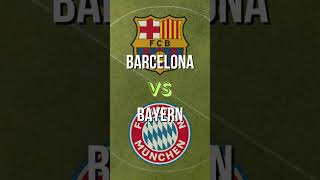 Champions League Prediction  Barcelona v Bayern Week 3 barcelonafc bayernmunich championsleague [upl. by Godderd333]