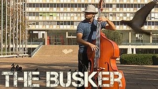 The Busker  Multi Layered UprightBass Solo  Adam Ben Ezra [upl. by Sudoeht252]