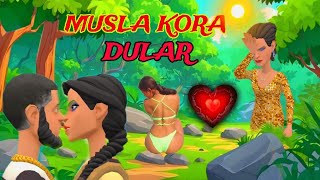 Musla Kora Santal Kuri। New Santali Cartoon Comedy Vido। [upl. by Michaeu502]