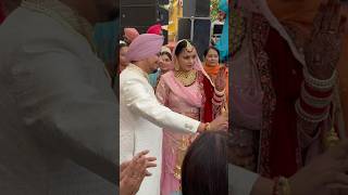 Karma wala 💓  wedding butiful couple punjabi song Gurnam Bhullar Sargun Mehta short shorts [upl. by Abagail257]