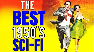 Top 10 BEST 1950s SciFi Movies [upl. by Kerwinn]