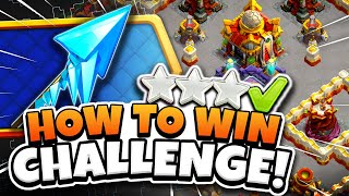 How to Easily 3 Star the Frozen Arrow Challenge Clash of Clans [upl. by Ym]